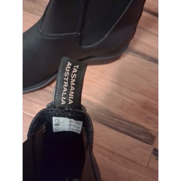 Blundstone Men's Classic Chelsea Black Leather Boots Elastic Sided Size 8 NWOB - Picture 6 of 8